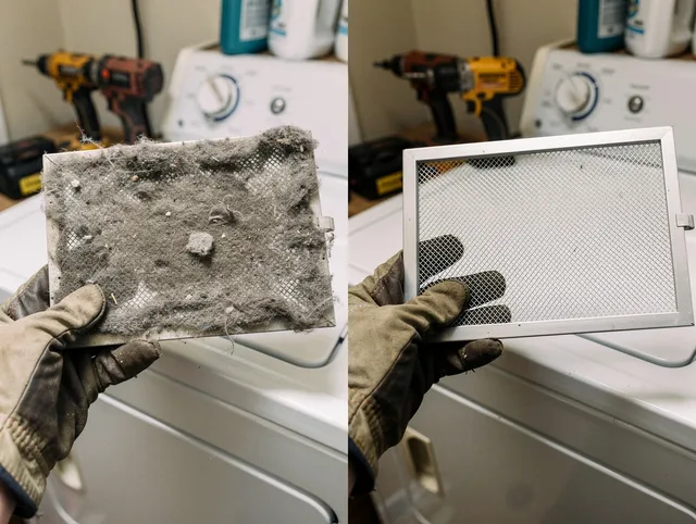 Professional lint trap cleaning by Hull Dryer Vent Cleaning in Hull