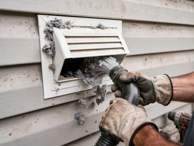 Professional dryer vent cleaning by Hull Dryer Vent Cleaning in Hull