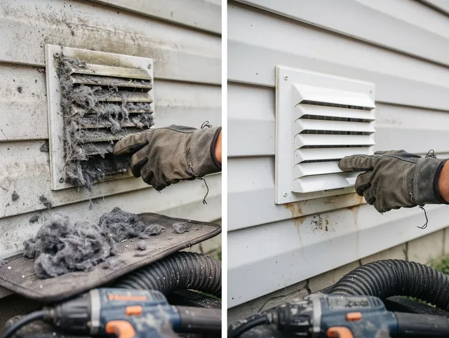 Residential dryer vent cleaning by Hull Dryer Vent Cleaning in Hull